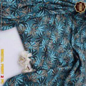 2 Pcs Women’s Unstitched winter Printed Suit