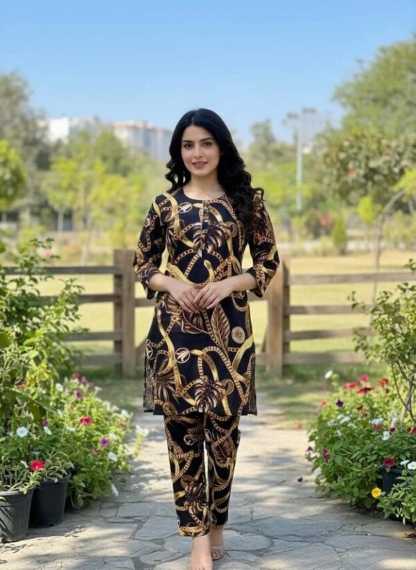 Winter Collection 2 Pcs Stitched Micro Polo Cotton Women Dress Marina Wool Specially