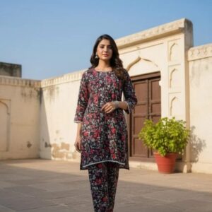 Winter Collection 2 Pcs Stitched Micro Polo Cotton Women Dress Marina Wool Specially