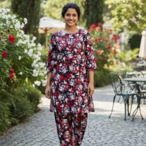 Winter Collection 2 Pcs Stitched Micro Polo Cotton Women Dress Marina Wool Specially