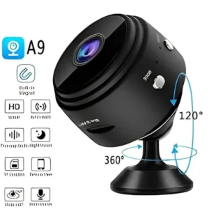 A9 Mini WiFi Camera with Night Vision – Magnetic Wireless Micro Camera with Phone App
