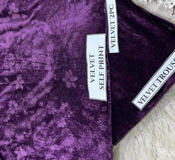 2 Pcs Women's Unstitched Printed Suit