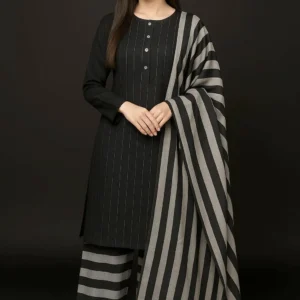 3 Pcs Women’s Unstitched Printed Suit