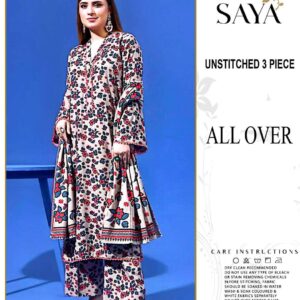 Unstitched 3-Piece Lawn Suit